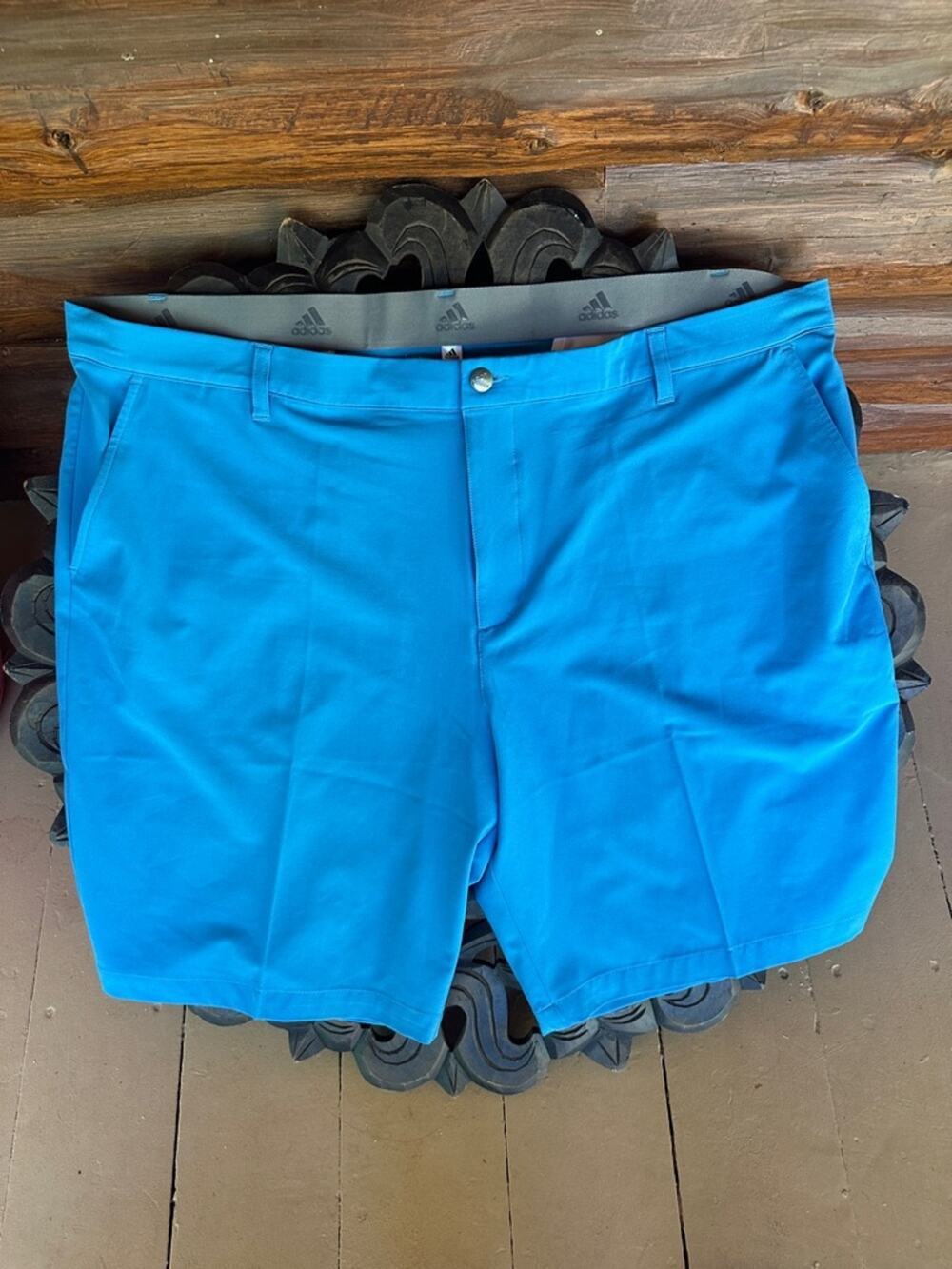 adidas Men’s Turquoise Athletic Golf Shorts